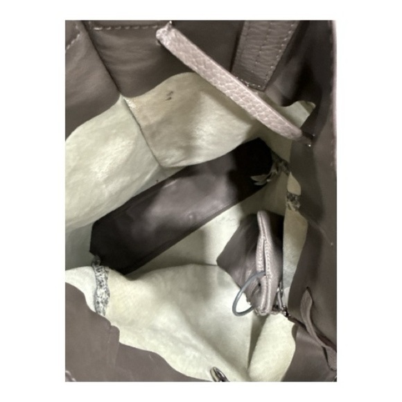 Banana Republic Gray Snake Print Tote - Picture 7 of 9